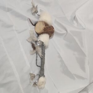 Handcrafted Feather Decor with Natural Tones